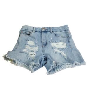 Rue 21 Curvy Denim Shorts Women Size 8